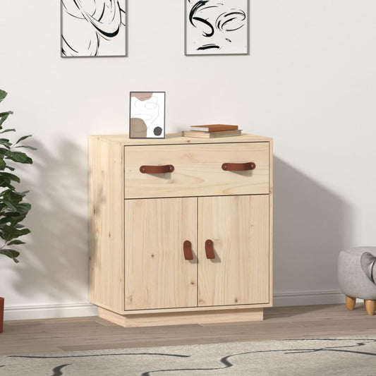 Credenza 65,5x40x75 cm in Legno Massello di Pino - homemem39