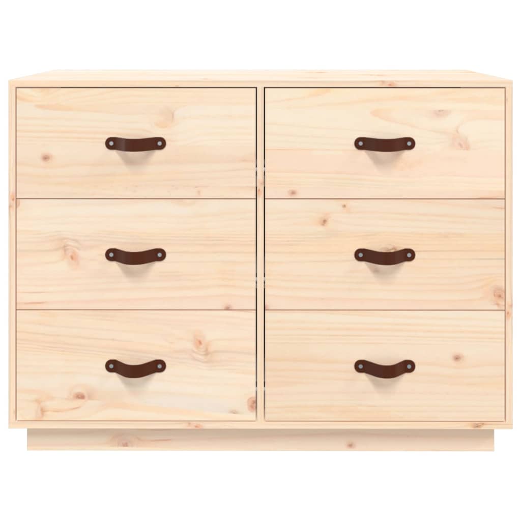 Credenza 100x40x75 cm in Legno Massello di Pino - homemem39