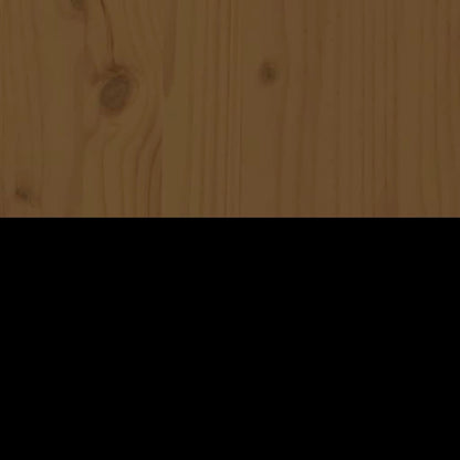 Credenza ambra 100x40x75 cm in Legno Massello di Pino - homemem39