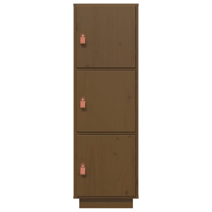 Credenza ambra 34x40x108,5 cm in Legno Massello di Pino - homemem39