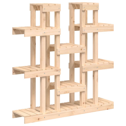 Supporto per Piante 104,5x25x109,5 cm in Legno Massello di Pino | homemem39