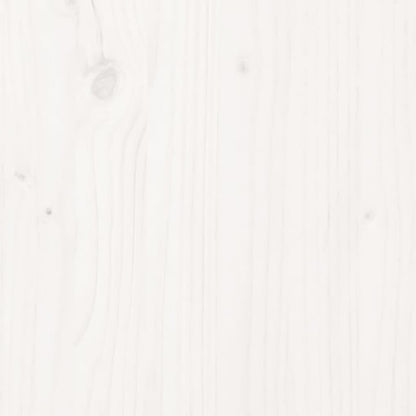 Supporto Piante Bianco 104,5x25x109,5 cm Legno Massello di Pino | homemem39