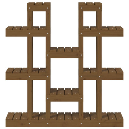 Supporto Piante Ambra 104,5x25x109,5 cm Legno Massello di Pino - homemem39