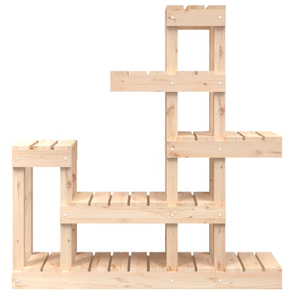 Supporto per Piante 92x25x97 cm in Legno Massello di Pino - homemem39