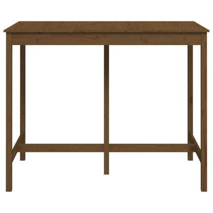 Tavolo da Bar Ambra 140x80x110 cm in Legno Massello di Pino | homemem39