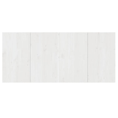 Tavolo da Bar Bianco 180x80x110 cm in Legno Massello di Pino