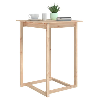 Tavolo da Bar 80x80x110 cm in Legno Massello di Pino | homemem39