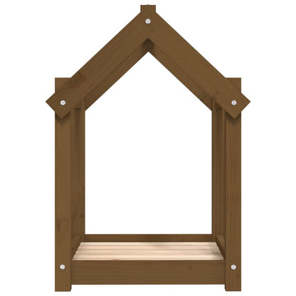 Cuccia per Cani Ambra 61x50x70 cm in Legno Massello di Pino - homemem39