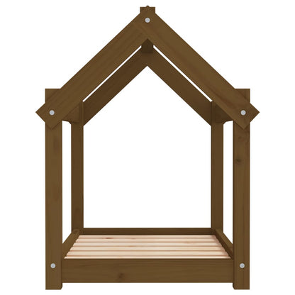 Cuccia per Cani Ambra 71x55x70 cm in Legno Massello di Pino - homemem39