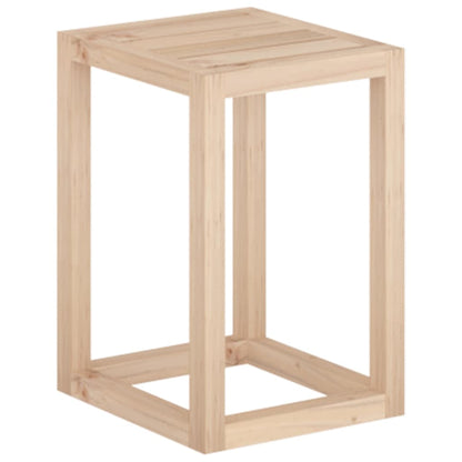 Set Supporti per Piante 3 pz in Legno Massello di Pino - homemem39