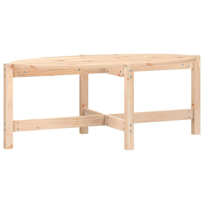 Tavolino da Salotto 118x63x45 cm in Legno Massello di Pino | homemem39