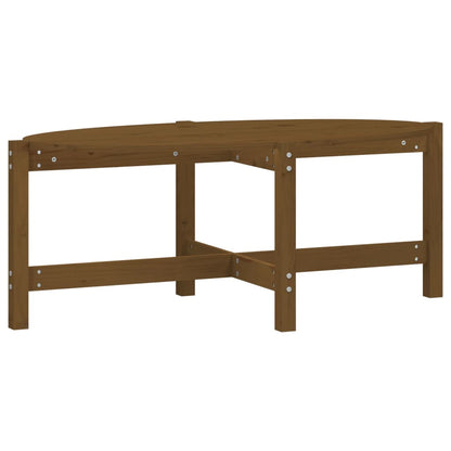 Tavolino da Salotto Ambra 118x63x45cm in Legno Massello di Pino | homemem39