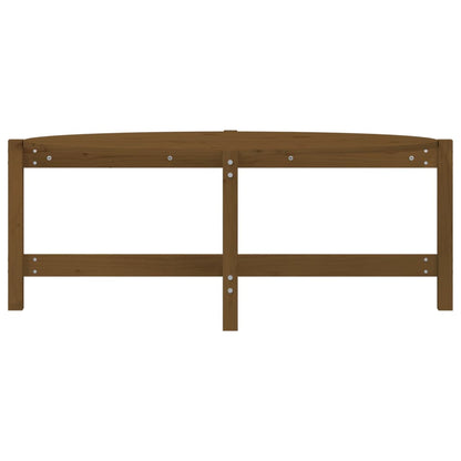 Tavolino da Salotto Ambra 118x63x45cm in Legno Massello di Pino | homemem39