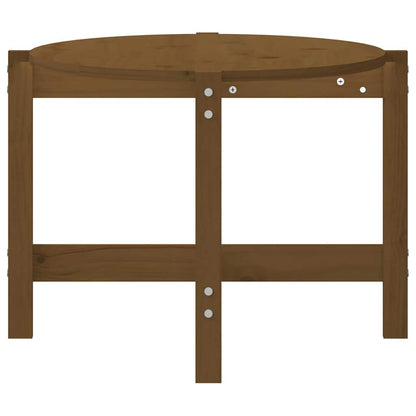 Tavolino da Salotto Ambra 118x63x45cm in Legno Massello di Pino