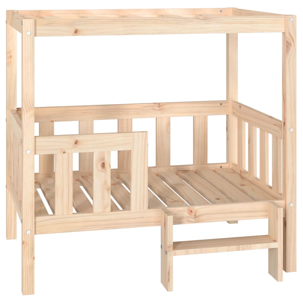 Cuccia per Cani 95,5x73,5x90 cm in Legno Massello di Pino - homemem39