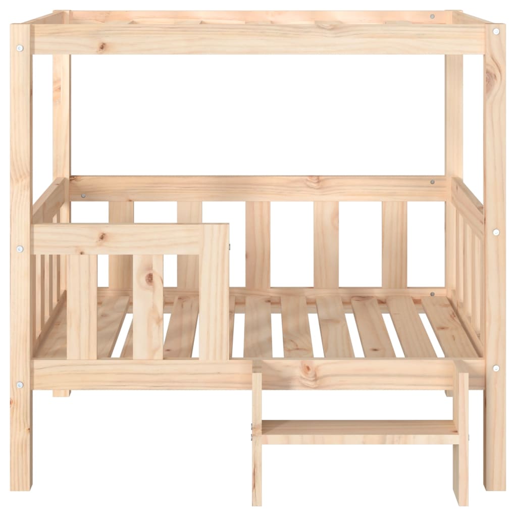 Cuccia per Cani 95,5x73,5x90 cm in Legno Massello di Pino - homemem39