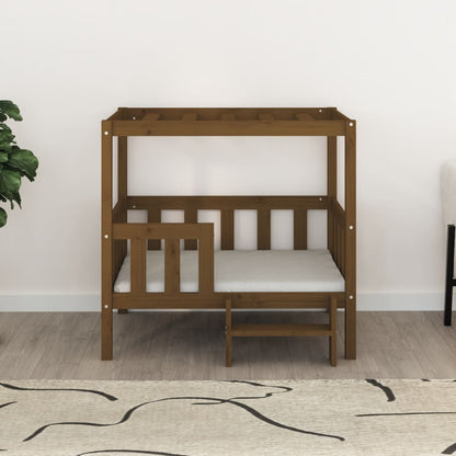 Cuccia per Cani Ambra 95,5x73,5x90 cm in Legno Massello di Pino - homemem39