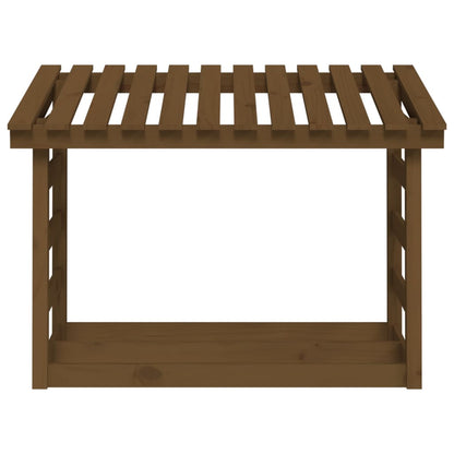 Portalegna Ambra 108x64,5x78 cm in Legno Massello di Pino