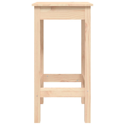 Set da Bar 3 pz in Legno Massello di Pino - homemem39