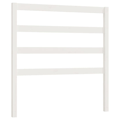 Dormeuse Estraibile Bianca 2x(90x190) cm Legno Massello di Pino | homemem39