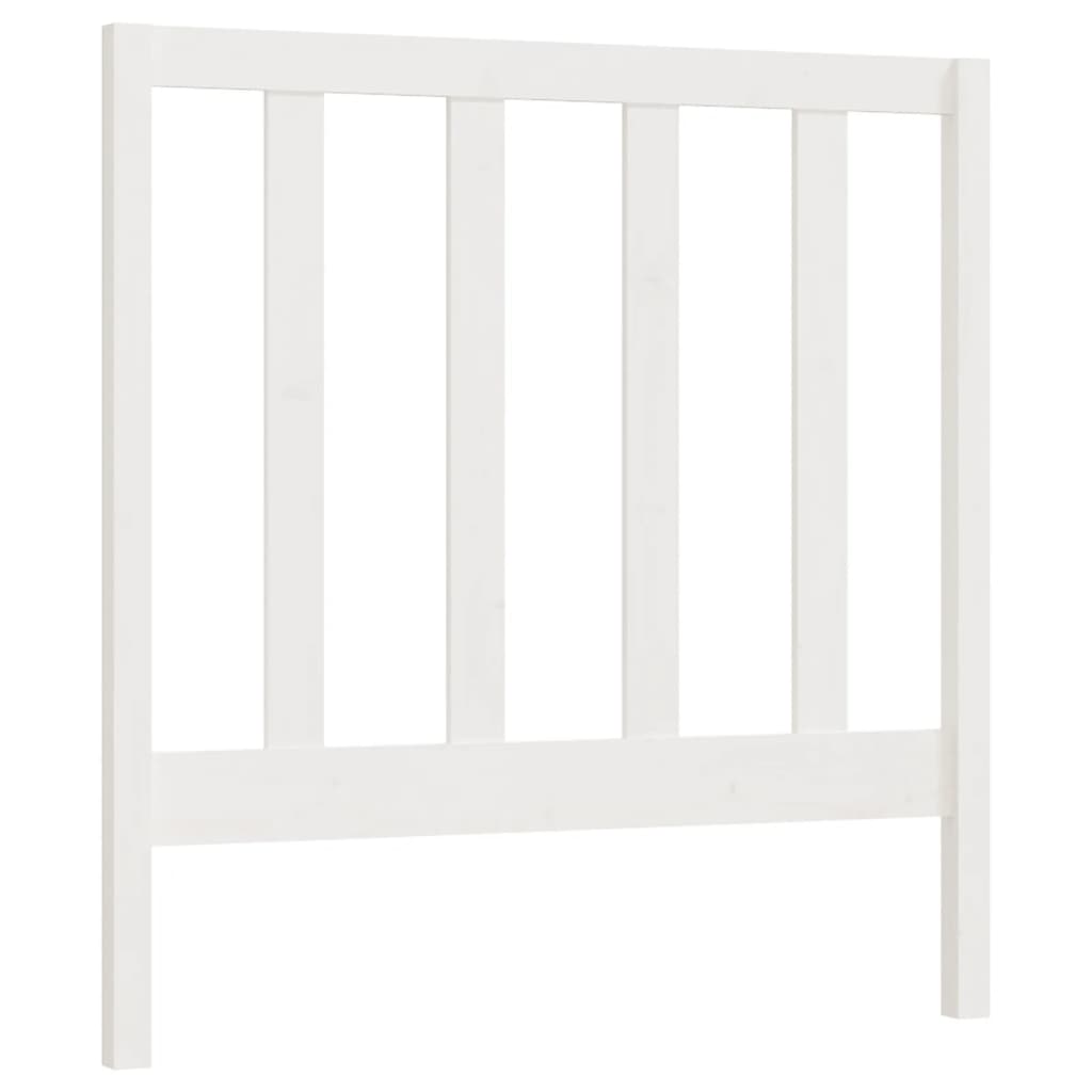 Dormeuse Estraibile Bianca 2x(90x190) cm Legno Massello di Pino | homemem39