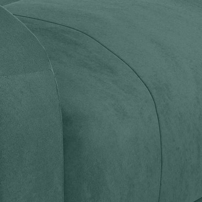 Poltrona Alzapersona Verde Scuro in Velluto