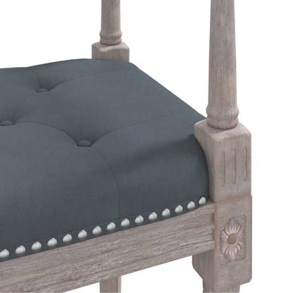 Panca Grigio Scuro 110x40x70 cm in Velluto - homemem39