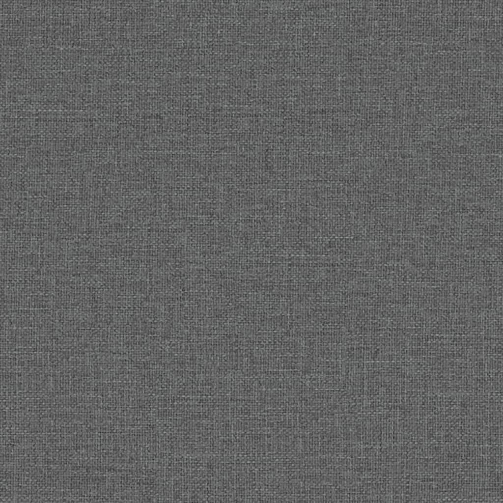 Sedia da Pranzo Grigio Scuro 54x56x96,5 cm Tessuto - homemem39