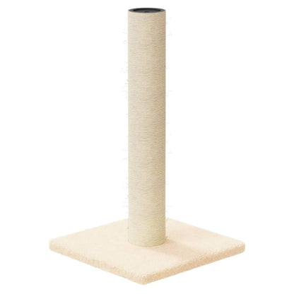 Palo Tiragraffi per Gatti Crema 22x22x45 cm | homemem39