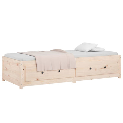 Dormeuse senza Materasso 80x200 cm in Legno Massello di Pino | homemem39