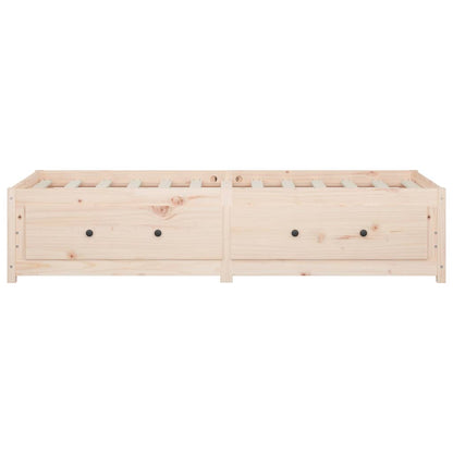 Dormeuse senza Materasso 80x200 cm in Legno Massello di Pino | homemem39