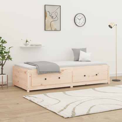 Dormeuse senza Materasso 80x200 cm in Legno Massello di Pino | homemem39