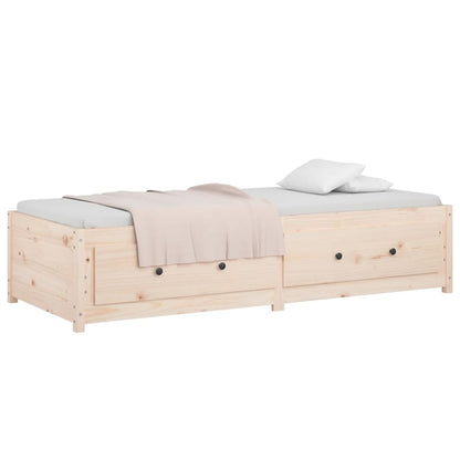 Dormeuse senza Materasso 90x200 cm in Legno Massello di Pino | homemem39