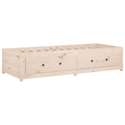 Dormeuse senza Materasso 90x200 cm in Legno Massello di Pino | homemem39