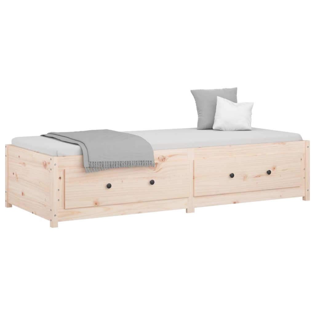 Dormeuse 90x190 cm Single in Legno Massello di Pino | homemem39