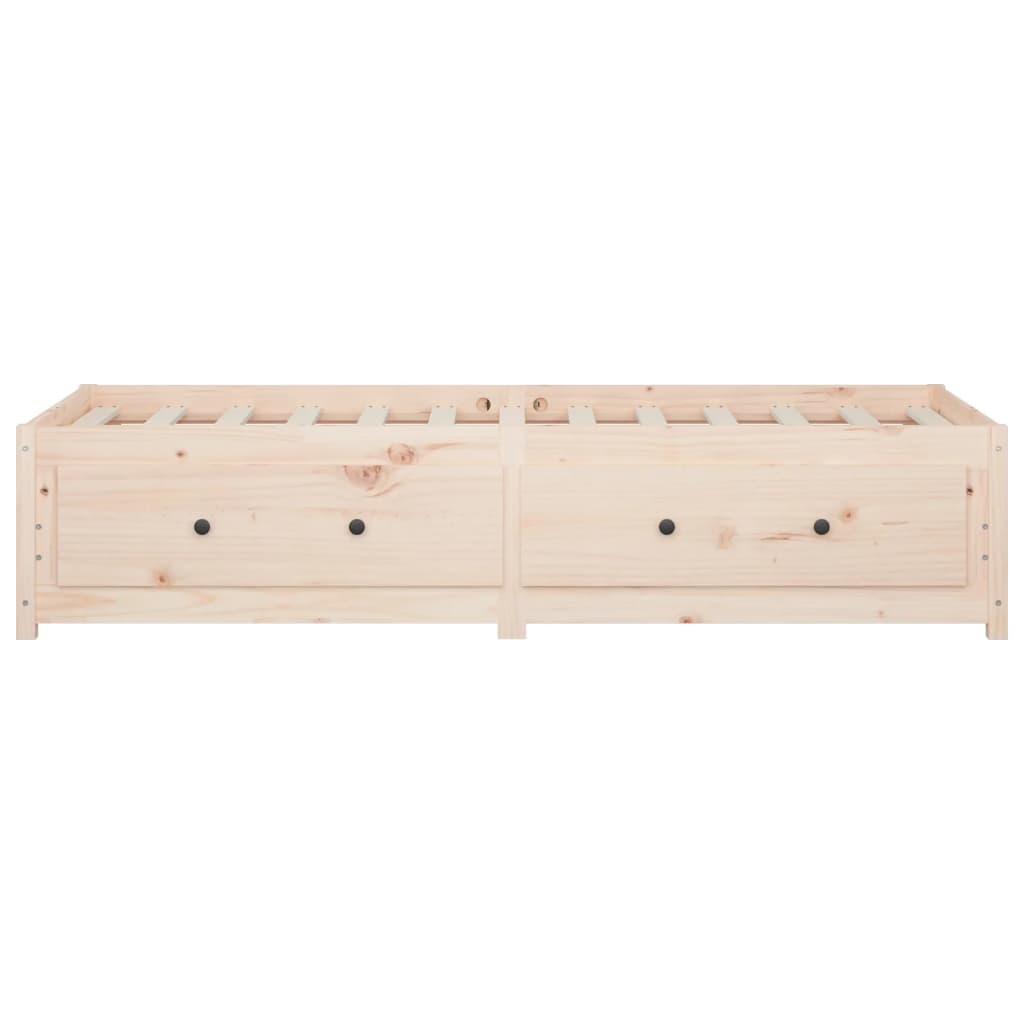 Dormeuse 90x190 cm Single in Legno Massello di Pino | homemem39