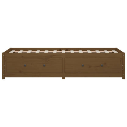 Dormeuse Ambra 90x190 cm Single in Legno Massello di Pino - homemem39