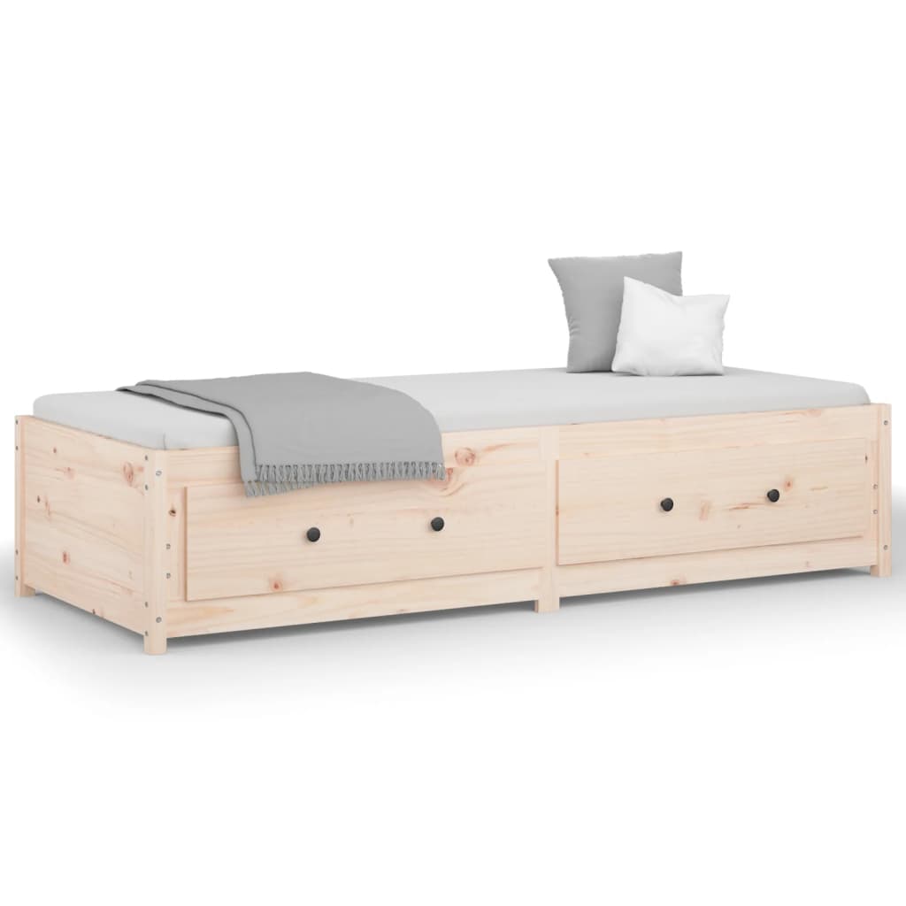 Dormeuse 75x190 cm Small Single in Legno Massello di Pino | homemem39