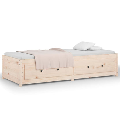 Dormeuse 75x190 cm Small Single in Legno Massello di Pino | homemem39