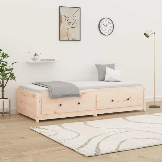 Dormeuse 75x190 cm Small Single in Legno Massello di Pino