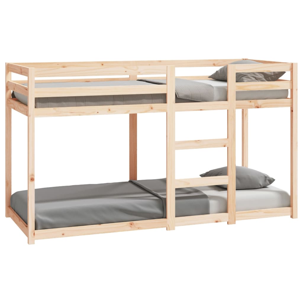 Bunk bed 75x190 cm in solid pine wood