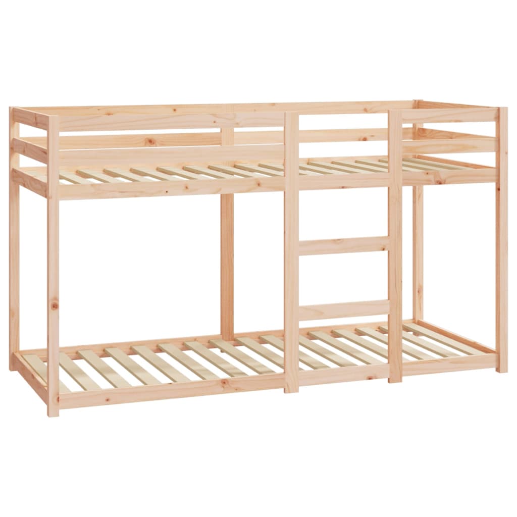 Bunk bed 75x190 cm in solid pine wood