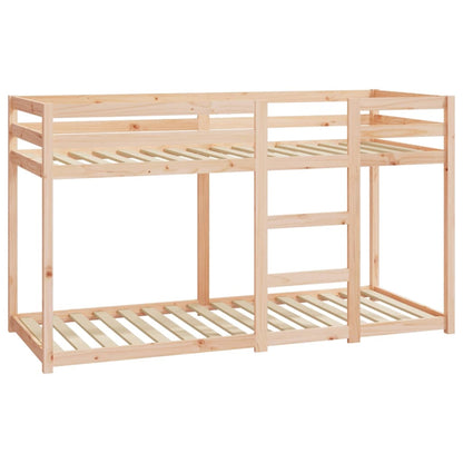 Bunk bed 75x190 cm in solid pine wood