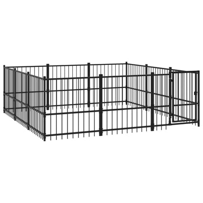 Gabbia per Cani da Esterno in Acciaio 8,47 m² | homemem39