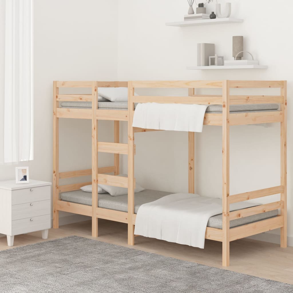 Letto a Castello senza Materasso 90x200cm Massello Pino | homemem39