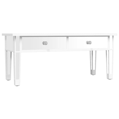 Tavolino Salotto a Specchio 106x45x45cm Legno Multistrato Vetro | homemem39