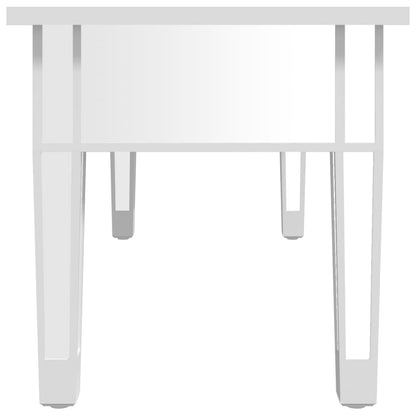 Tavolino Salotto a Specchio 106x45x45cm Legno Multistrato Vetro | homemem39