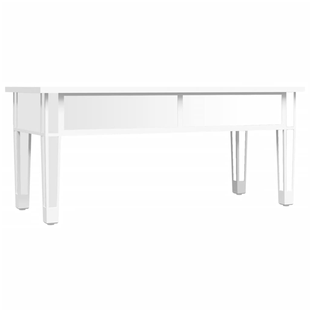 Tavolino Salotto a Specchio 106x45x45cm Legno Multistrato Vetro | homemem39