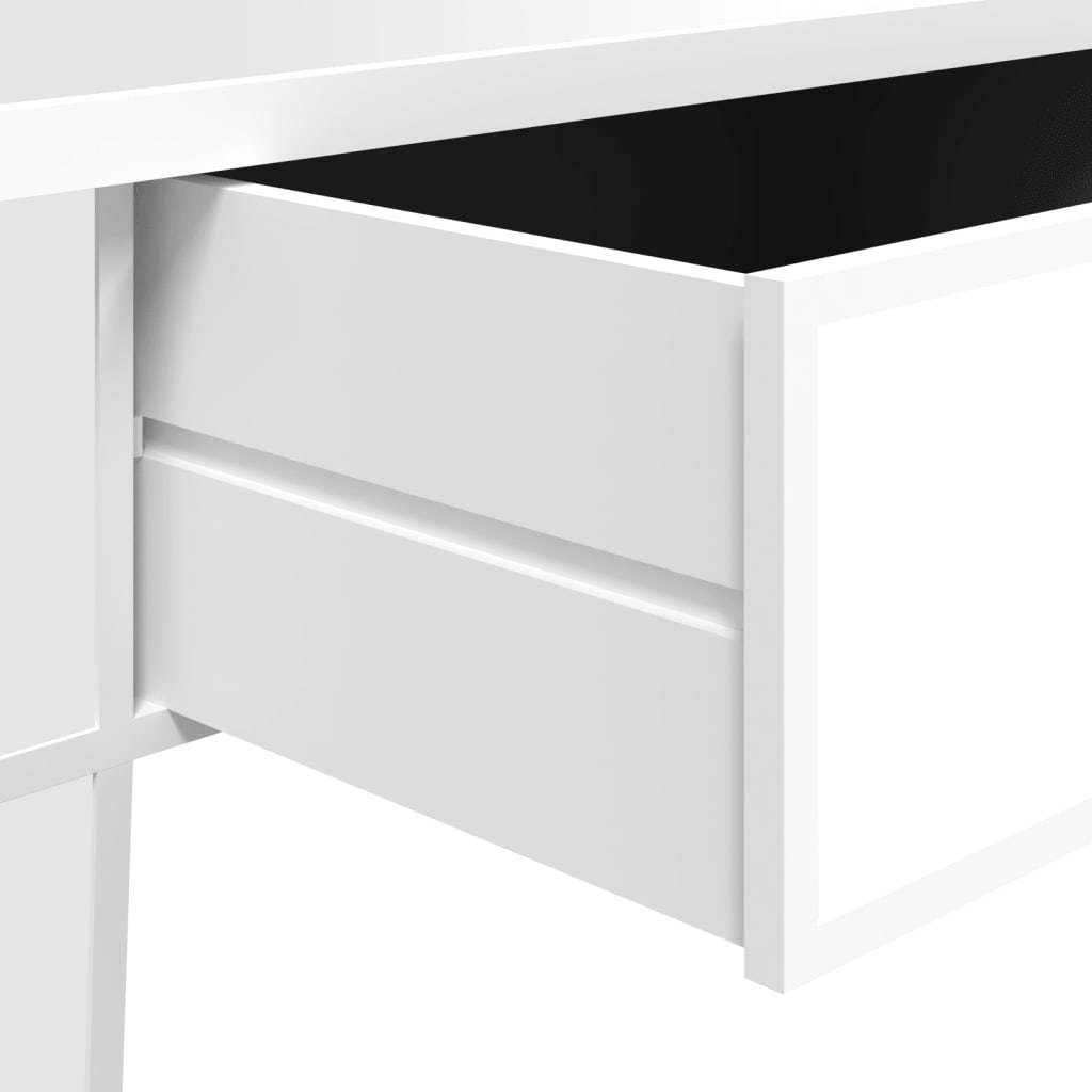 Tavolino Salotto a Specchio 106x45x45cm Legno Multistrato Vetro | homemem39