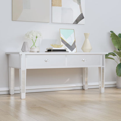 Tavolino Salotto a Specchio 106x45x45cm Legno Multistrato Vetro | homemem39